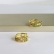Brinco Argolinha Com Micro Zircônias Coloridas Banhado em Ouro 18k