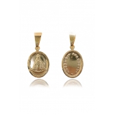 Pingente Nossa Senhora Aparecida Banhado em Ouro 18k