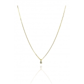 Choker Com Ponto De Luz Banhado em Ouro 18k