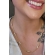 Colar com Corrente de Mini Pérolas Banhado em Ouro 18k