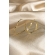 Brinco Argola em Forma de Coração Lateral Larga Banhado em Ouro 18k