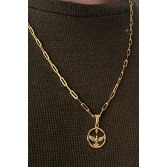 Pingente Do Espirito Santo Banhado em Ouro 18k