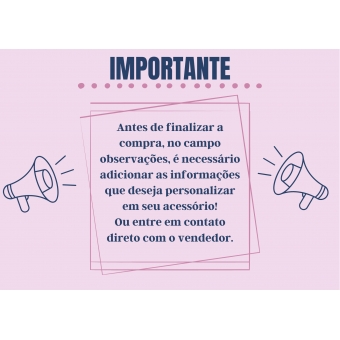 Pulseira com Nome Gravado e Fecho de Gravata Folheado em Ouro 18K