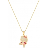Colar Personalizado Hello Kitty Folheado em Ouro 18k