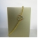 Pulseira Com Pingente De Coração Em Zircônias Coloridas Banhado em Ouro 18k