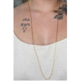 Colar Corrente Cartier 1.0 Banhado em Ouro 18k MASCULINO