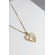 Colar de Corações com Zircônia Banhado em Ouro 18k