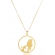 Colar Personalizado Mufasa e Simba Rei Leão Folheado em Ouro 18k