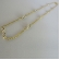 Colar com Corrente de Mini Pérolas Banhado em Ouro 18k
