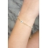 Pulseira com Olho Grego Banhado em Ouro 18k