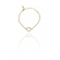 Pulseira Com Pingente De Coração Em Zircônias Coloridas Banhado em Ouro 18k