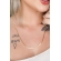 Colar com Corrente Fita Banhado em Ouro 18k