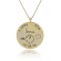 Colar Personalizado Com Dados do Filho Folheado em Ouro 18K