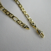 Pulseira Corrente com Elo Sequenciado Banhado em Ouro 18K MASCULINA