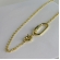 Colar Corrente de Elo Largo com Fecho Boia e Mosquetão Banhado em Ouro 18k