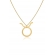 Colar Personalizado Signo de Touro Folheado em Ouro 18K