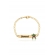 Pulseira Personalizada Chapada Com Nome e Desenho Folheado em Ouro 18k Personagem Hello Kitty