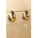 Brinco Argolinha Grossa Lisa Banhado em Ouro 18k