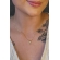 Colar com Pingente Pequeno de Chave Banhado em Ouro 18k