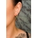 Brinco Argola Oval Banhado em Ouro 18k
