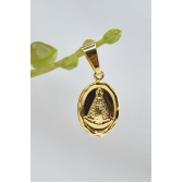 Pingente Nossa Senhora Aparecida Banhado em Ouro 18k