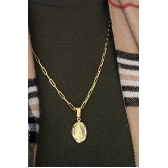 Pingente Nossa Senhora Aparecida Banhado em Ouro 18k