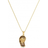 Colar Personalizado Ana Frozen Folheado em Ouro 18k
