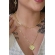 Colar Duplo com Coração Banhado em Ouro 18k