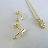 Conjunto Trapézio em Zircônia