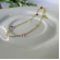 Tornozeleira Com Zircônia Coloridas Banhado em Ouro 18k