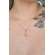 Colar Pingente Borboleta com Zircônia Colorida Banhado em Ouro 18k