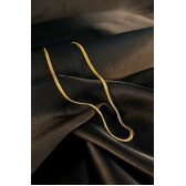 Choker Com Corrente Trabalhada Banhado em Ouro 18k