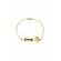 Pulseira Personalizada Chapada Com Nome e Desenho Folheado em Ouro 18k Personagem Hello Kitty