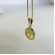Colar Com Pingente De Circulo Da Árvore Da Vida Com Zircônia Colorida Banhado em Ouro 18k