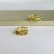 Brinco Argolinha Com Micro Zircônias Coloridas Banhado em Ouro 18k