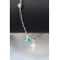Pulseira de Bolinha com Cruz e Zircônia em Prata 925