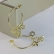 Brinco Argola Médio com Pingente Esotéricos Banhado em Ouro 18k