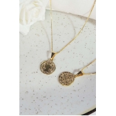 Colar Pingente São Bento Banhado em Ouro 18k