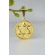 Pingente Estrela de Davi Banhado em Ouro 18k