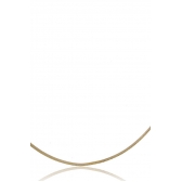 Colar com Corrente Fita Banhado em Ouro 18k