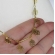 Colar com Corrente com Mini Flores Banhado em Ouro 18k