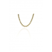 Colar Corrente de Relógio Banhado em Ouro 18k