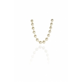 Choker de Pérolas Grandes Banhado em Ouro 18k