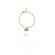 Pulseira Com Laço De Zircônias Coloridas Banhado em Ouro 18k