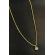 Choker Com Ponto De Luz Banhado em Ouro 18k