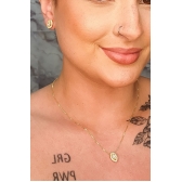 Conjunto com Pedras de Zircônia