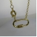 Colar Corrente de Elo Largo com Fecho Boia e Mosquetão Banhado em Ouro 18k