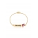 Pulseira Personalizada Chapada Com Nome e Desenho Folheado em Ouro 18k Personagem Hello Kitty