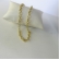 Choker Corrente Com Elos Ovalados Banhado em Ouro 18k